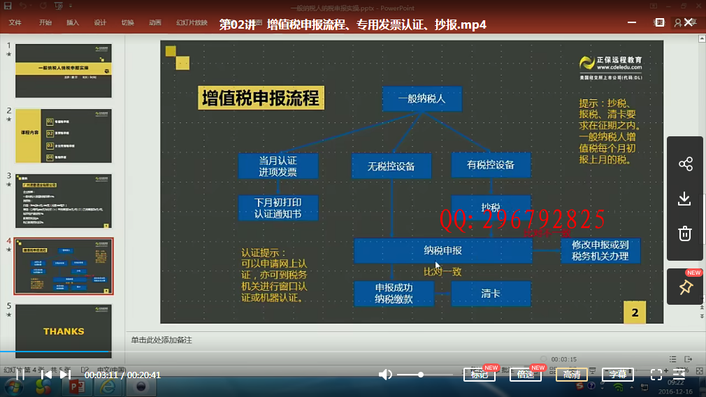 中华会计网校新锐实操训练营 一般纳税人纳税申报实操插图2