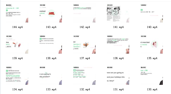 雪梨老师新概念英语一视频课程网盘资源插图2