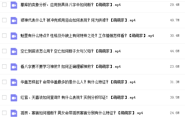 王炳森八字神煞精讲视频网盘资源插图