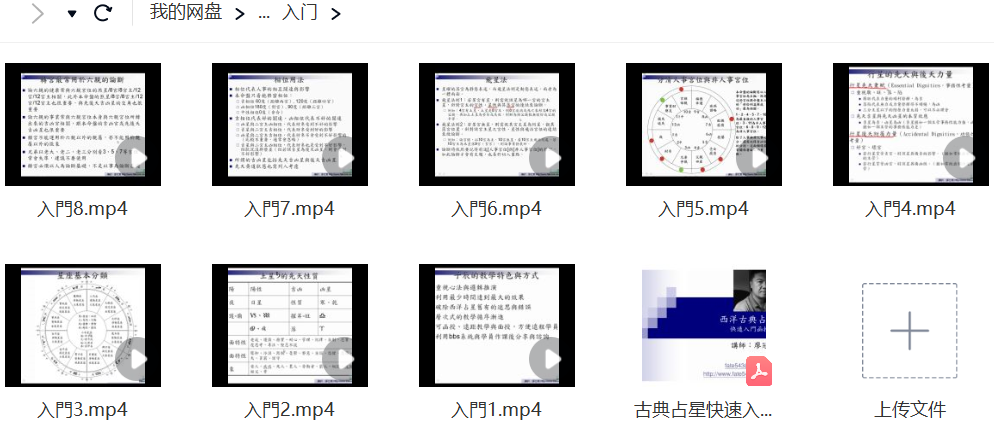 子辰老师廖冠霖古典占星网课资源插图2