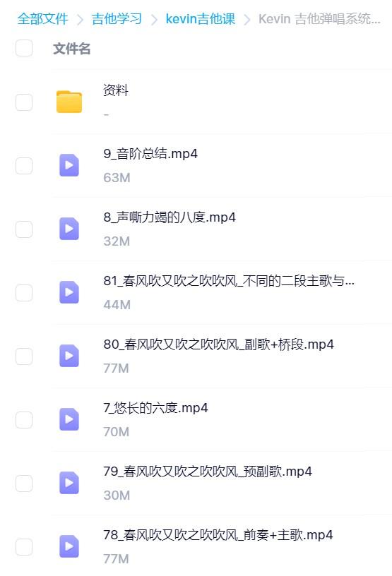 kevin吉他弹唱系统进阶课程教学视频.png