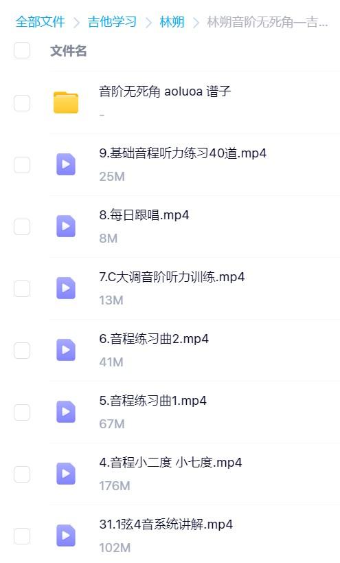 林朔音阶无死角—吉他指板音阶系统训练课程.png